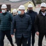 Mikhail Razvozhaev instructed the foc under construction in the Upper Nosadovo