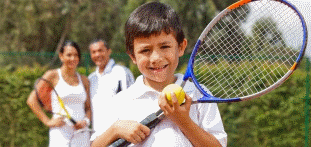 The main principles of teaching children tennis