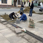 The contractor refused to eliminate defects on the Volska pedestrian street