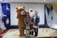 Police Santa Claus came to visit children in the center of social assistance