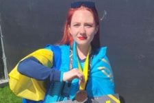 The daughter of captive volunteer Yulia Paevskaya Taira won bronze at the Invictus Games