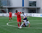 The Russian team in mini-football 5x5 class B1 (totally blind athletes) tied with the UK team in the third match of the European Championship in Italy