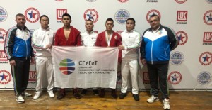 Athletes Sigugit - Champions of Russia in Sambo among students