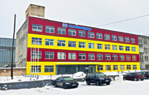 factory, building