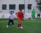 The Russian team in mini-football 5x5 class B1 (totally blind athletes) tied with the UK team in the third match of the European Championship in Italy