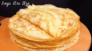 [Sub] Easy Crepe Recipe - How to Make Basic Creepes #ludaeasycook #crepe Recipe #crepe #crepecipe