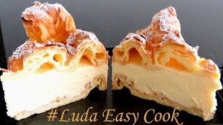 Custard Pie Karpatka KARPATKA Hybrid Desserts - Karpatka Pie Polish Cake - Bánh Su Kem Khổng Lồ